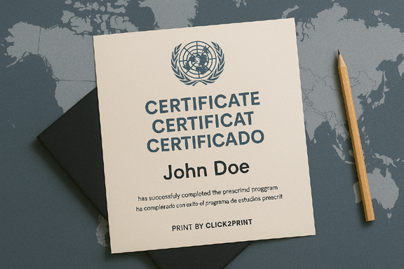 Certificate Design 3