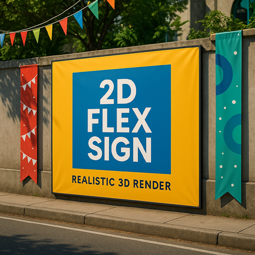2D Flex Sign